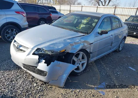 2005 Acura Tl z USA, uszkodzony, nr VIN 19UUA66205A003039
